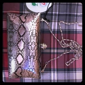Clutch Snake print